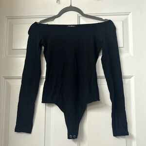 Express off the shoulder bodysuit